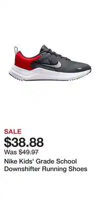 Sport Chek Nike kids' grade school downshifter running shoes offer