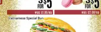 Nations Fresh Foods Vietnamese special bun offer