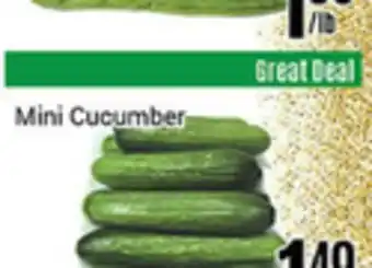 Nations Fresh Foods Mini cucumber offer