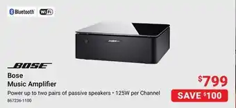 Visions Electronics Bose music amplifier offer