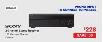 Visions Electronics Sony 2-channel stereo receiver offer
