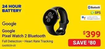 Visions Electronics Google pixel watch 2 bluetooth offer