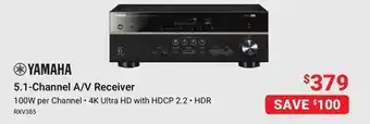 Visions Electronics Yamaha 5.1-channel a/v receiver offer