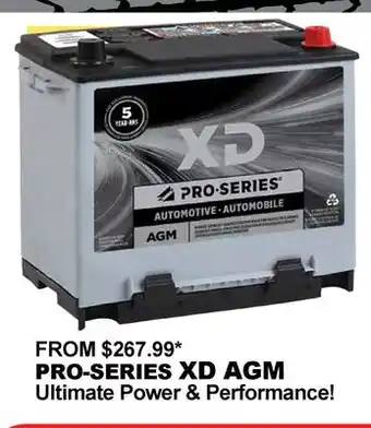 PartSource Pro-series xd agm offer