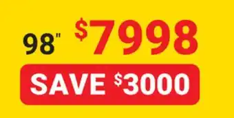 Visions Electronics Samsung q80ca smart tv 98 offer