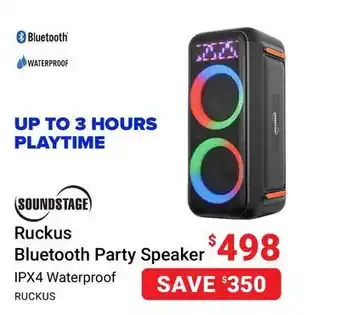 Visions Electronics Bluetooth party speaker offer