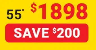 Visions Electronics 55 c3pua smart tv offer