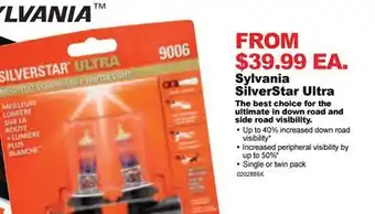 PartSource Sylvania silverstar ultra offer