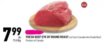 Coppa's Fresh Market FRESH BEEF EYE OF ROUND ROAST offer