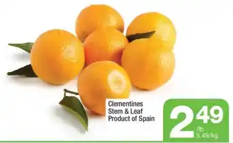 Highland Farms Clementines Stem & Leaf offer