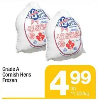 Highland Farms Grade A Cornish Hens Frozen offer