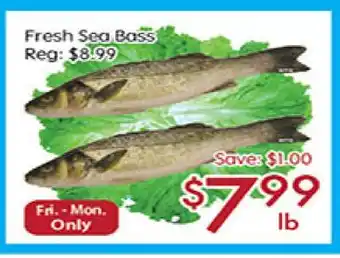 Sunny Food Mart Fresh sea boss offer