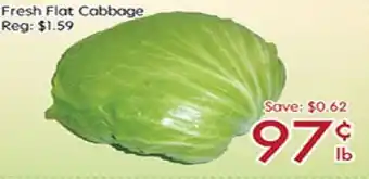 Sunny Food Mart Fresh flat cabbage offer