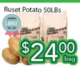 Ample Food Market Ruset potato offer
