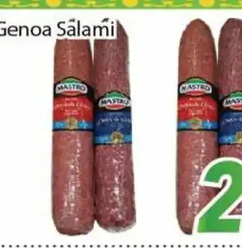 Bestco Food Mart Genoa salami offer