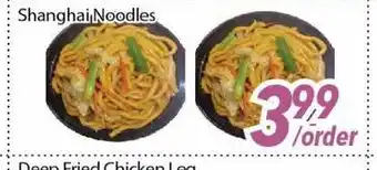 Bestco Food Mart Shanghai noodles offer