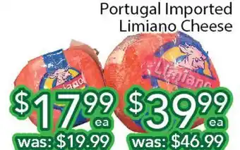 Ample Food Market Portugal imported limiano cheese offer