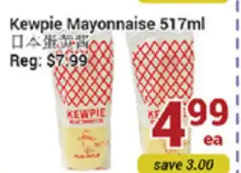 Oceans Fresh Food Market Kewpie mayonnaise offer