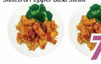 Bestco Food Mart Salt & pepper basa steak offer