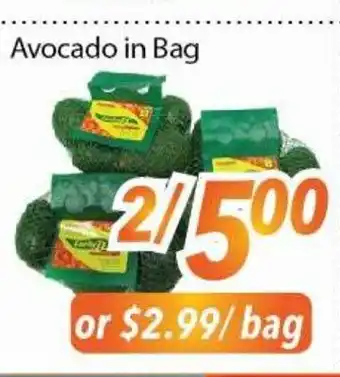 Bestco Food Mart Avocado in bag offer