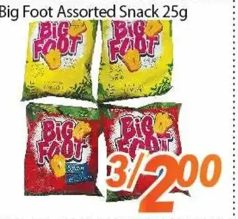 Bestco Food Mart Big foot assorted snack offer