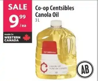 Co-op Co-op Centsibles Canola Oil 3L offer