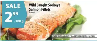 Co-op Wild Caught Sockeye Salmon Fillets offer