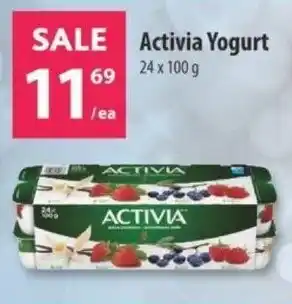 Co-op Activia Yogurt 24x100g offer