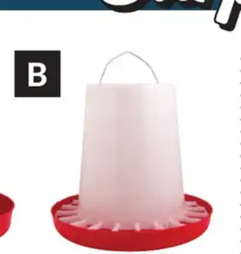 Princess Auto 10 lb hanging chicken feeder offer