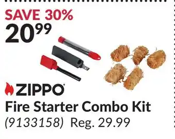 Princess Auto Fire starter combo kit offer