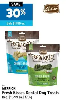 Ren’s Pets Depot All merrick fresh kisses dental dog treats offer
