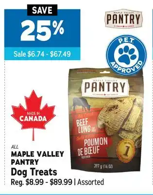 Ren’s Pets Depot All maple valley pantry dog treats offer