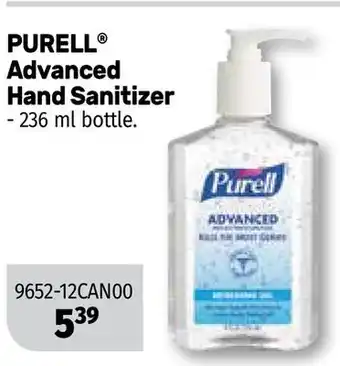 Bumper to Bumper Purell advanced hand sanitizer offer