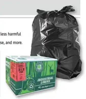 Bumper to Bumper Industrial garbage bags, black offer