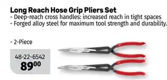 Bumper to Bumper Long reach hose grip pliers set offer