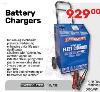 Bumper to Bumper Battery chargers offer