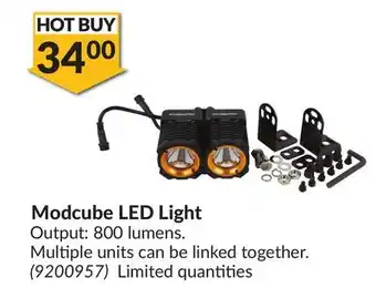Princess Auto Modcube led light offer