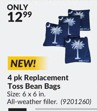 Princess Auto 4 pk replacement toss bean bags offer