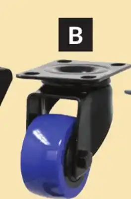 Princess Auto 2 in. blue diamond tpu casters offer