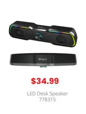 GameStop Led desk speaker offer