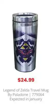 GameStop Legend of zelda travel mug by paladone offer