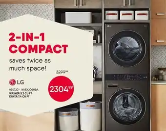 Meubles RD Washer 5.2 cu ft, dryer 7.4 cu ft offer