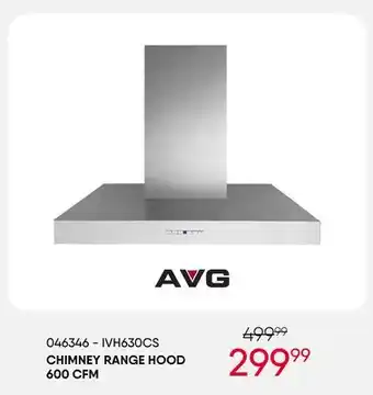 Meubles RD Chimney range hood 600 cfm offer