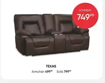 Meubles RD Texas loveseat offer