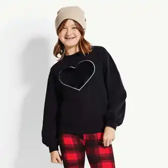 Giant Tiger Bella & birdie girl's fleece embellished top offer