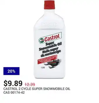 NAPA Auto Parts 2 cycle super snowmobile oil offer