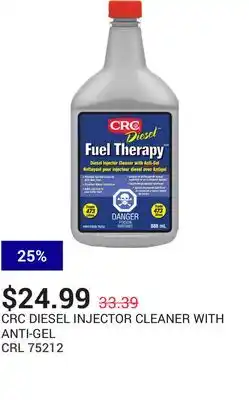 NAPA Auto Parts Diesel injector cleaner with anti-gel offer