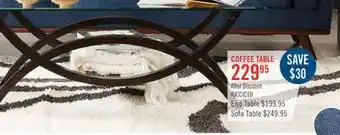 The Brick Ricci coffee table offer