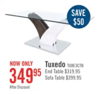 The Brick Tuxedo coffee table offer