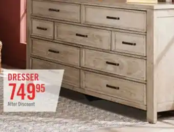 The Brick Levi dresser offer